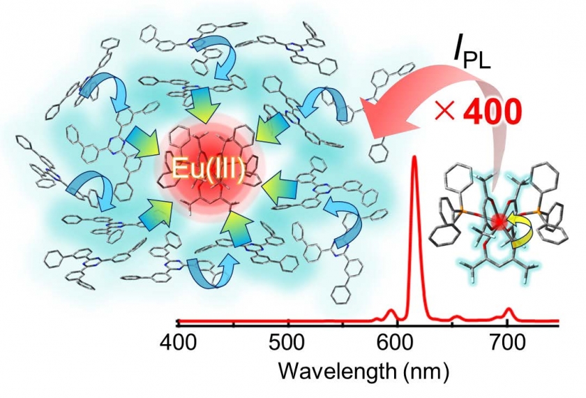 薄膜中の希土類錯体の発光機構を解明し、高効率・強発光を達成 | 研究